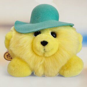 Russ Stepping Out Rhonda Plush Stuffed Animal Yellow Green Hat Vintage w/ Tags